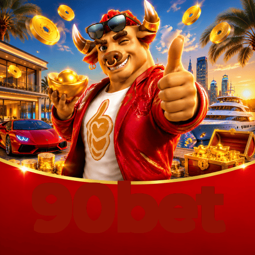 90bet Logo - Bônus com Rollover Justo